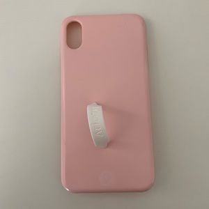Loopy blush iPhone XS Max case